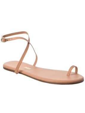 Tkees Phoebe Leather Ankle-Strap Sandal